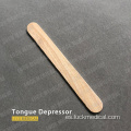 Depresor de lengua de madera desechable